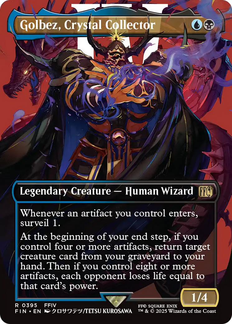 Golbez, Crystal Collector (Borderless) [FINAL FANTASY] | Webway Games