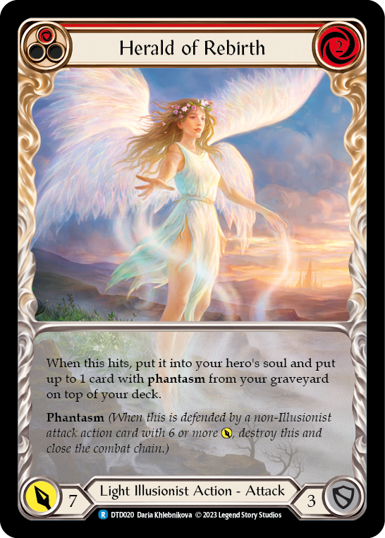 Herald of Rebirth (Red) [DTD020] (Dusk Till Dawn) | Webway Games