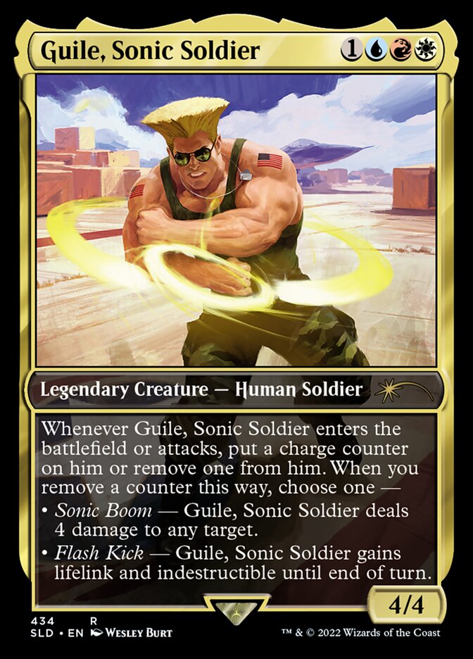 Guile, Sonic Soldier [Secret Lair Drop Series] | Webway Games