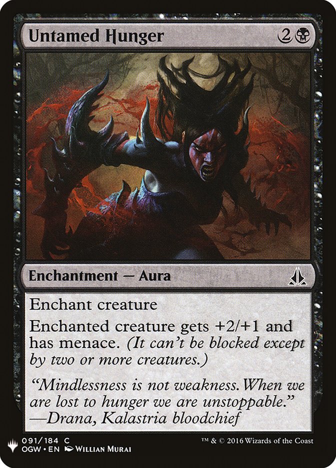 Untamed Hunger [Mystery Booster] | Webway Games