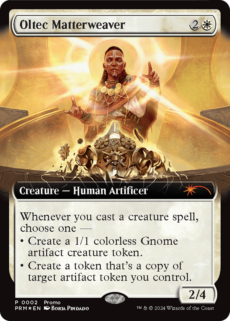 Oltec Matterweaver (Extended Art) [Wizards Play Network 2024] | Webway Games