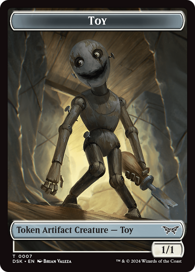 Toy Token [Duskmourn: House of Horror Tokens] | Webway Games