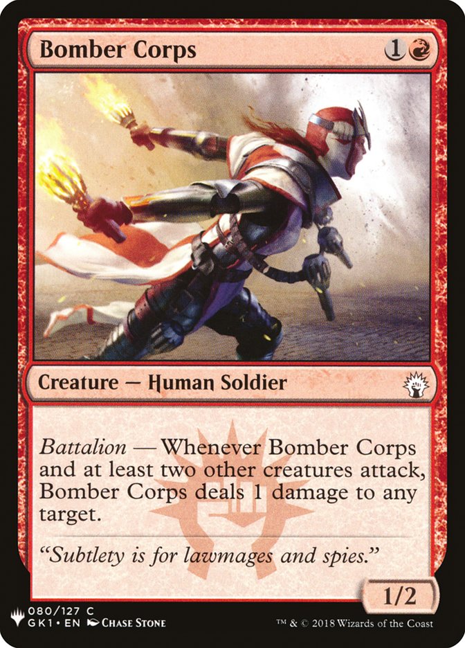 Bomber Corps [Mystery Booster] | Webway Games
