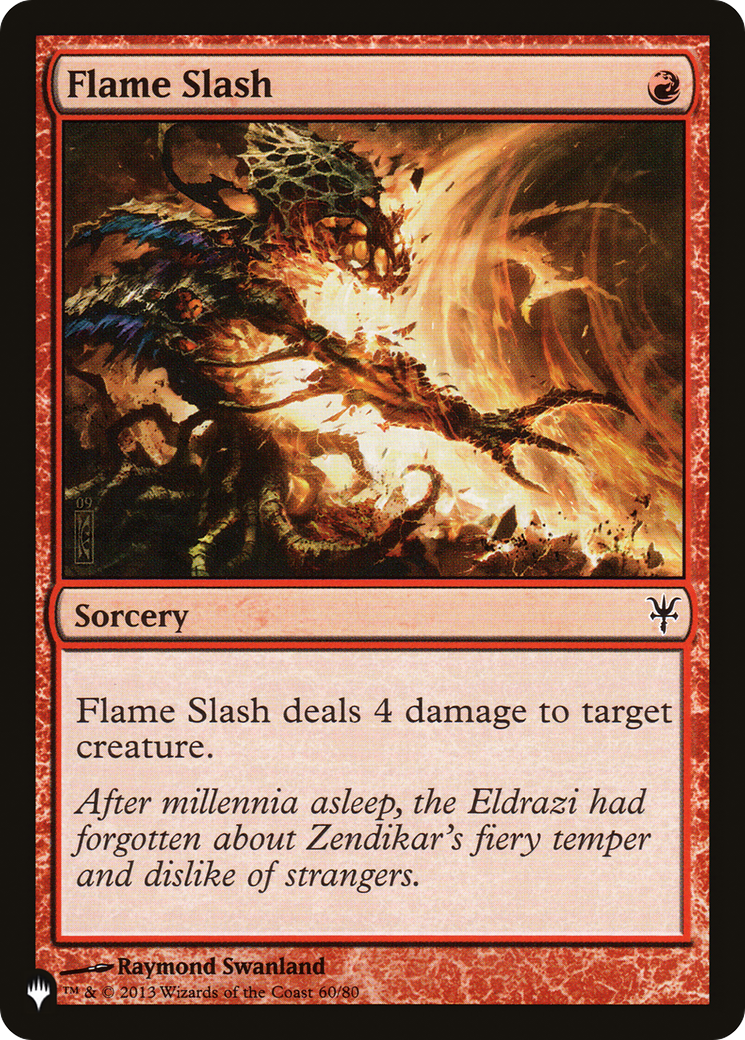 Flame Slash [The List] | Webway Games