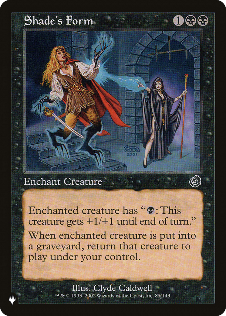 Shade's Form [The List] | Webway Games
