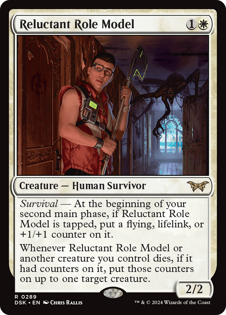 Reluctant Role Model (0289) [Duskmourn: House of Horror] | Webway Games