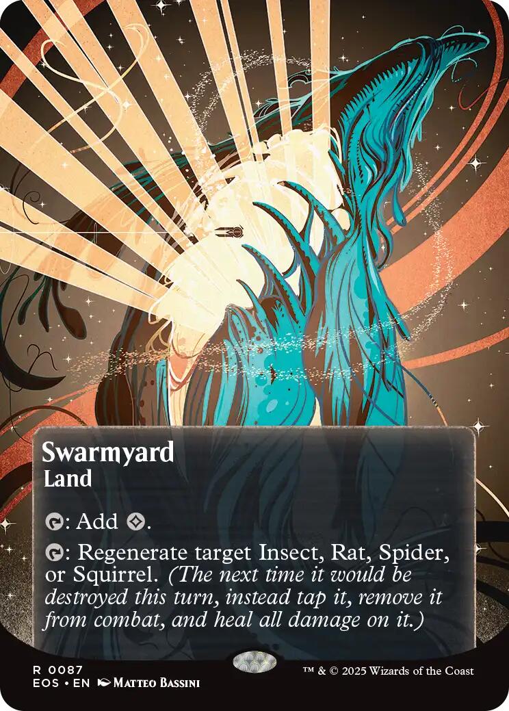 Swarmyard (0087) (Borderless) [Edge of Eternities: Stellar Sights] | Webway Games