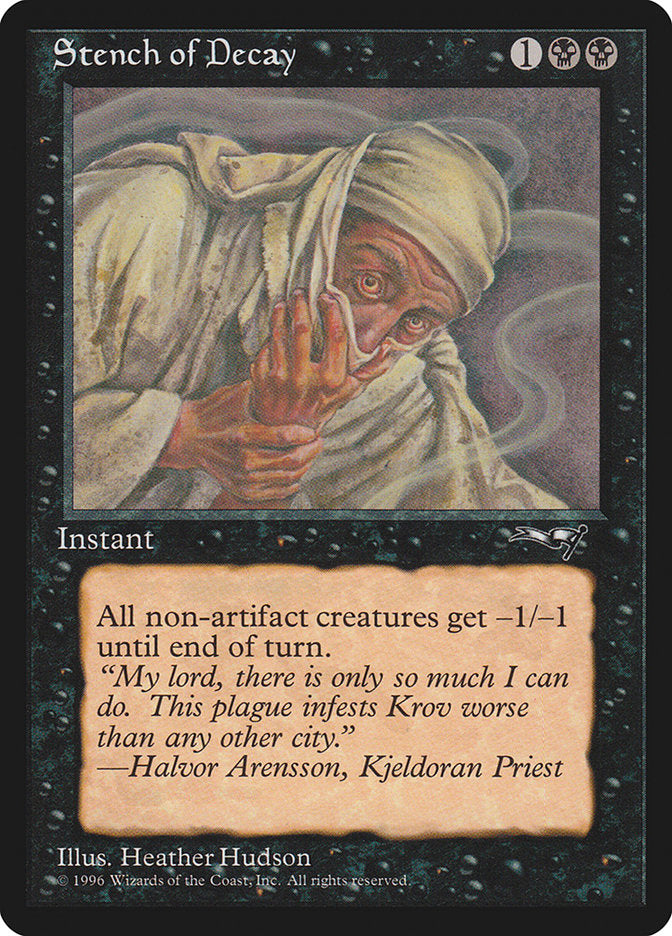 Stench of Decay (Covering Mouth) [Alliances] | Webway Games