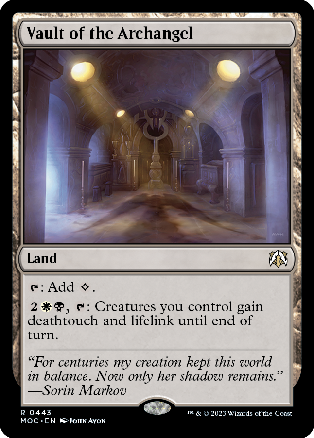 Vault of the Archangel [March of the Machine Commander] | Webway Games