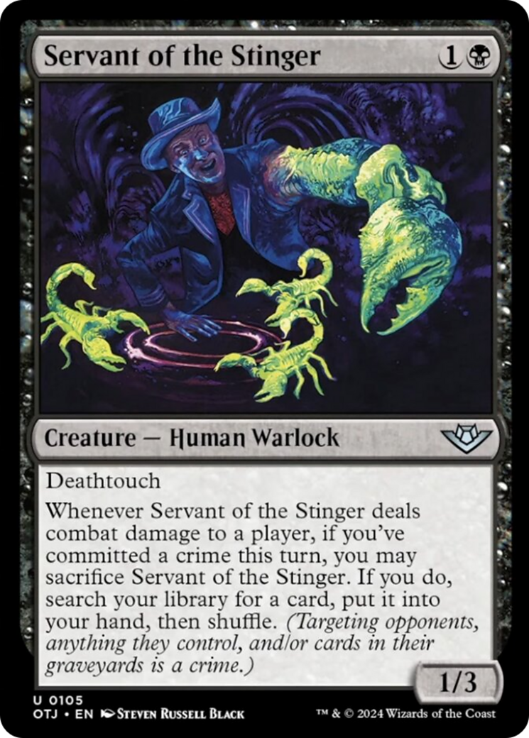 Servant of the Stinger [Outlaws of Thunder Junction] | Webway Games