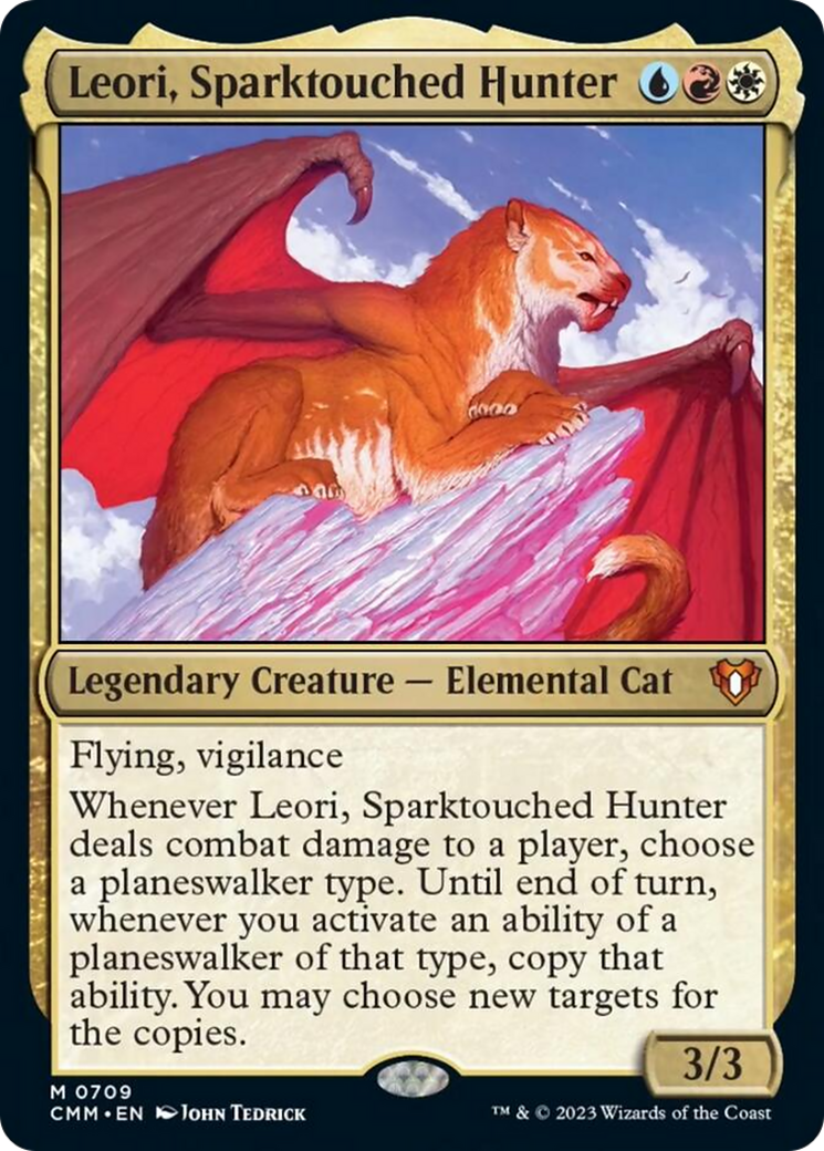 Leori, Sparktouched Hunter [Commander Masters] | Webway Games