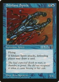 Sibilant Spirit (Oversized) [Oversize Cards] | Webway Games