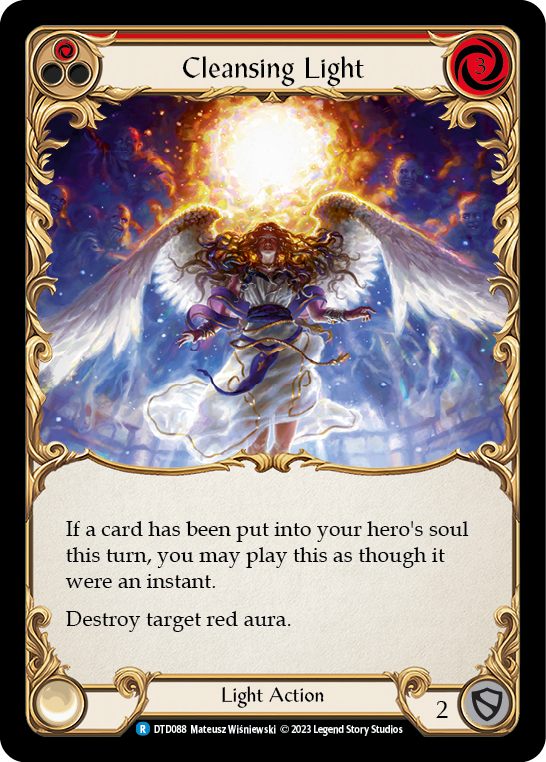 Cleansing Light (Red) [DTD088] (Dusk Till Dawn)  Rainbow Foil | Webway Games