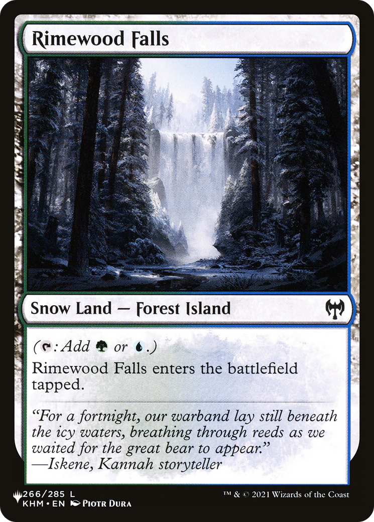 Rimewood Falls [Secret Lair: From Cute to Brute] | Webway Games