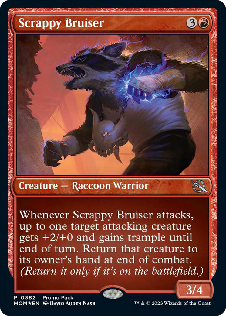Scrappy Bruiser (Promo Pack) [March of the Machine Promos] | Webway Games