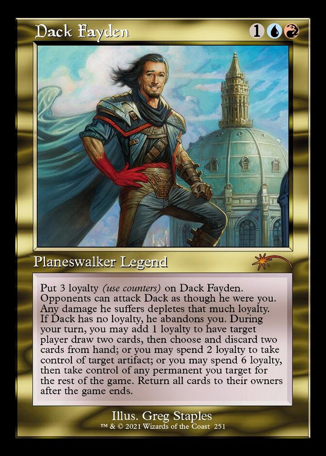 Dack Fayden (Retro) [Secret Lair Drop Series] | Webway Games