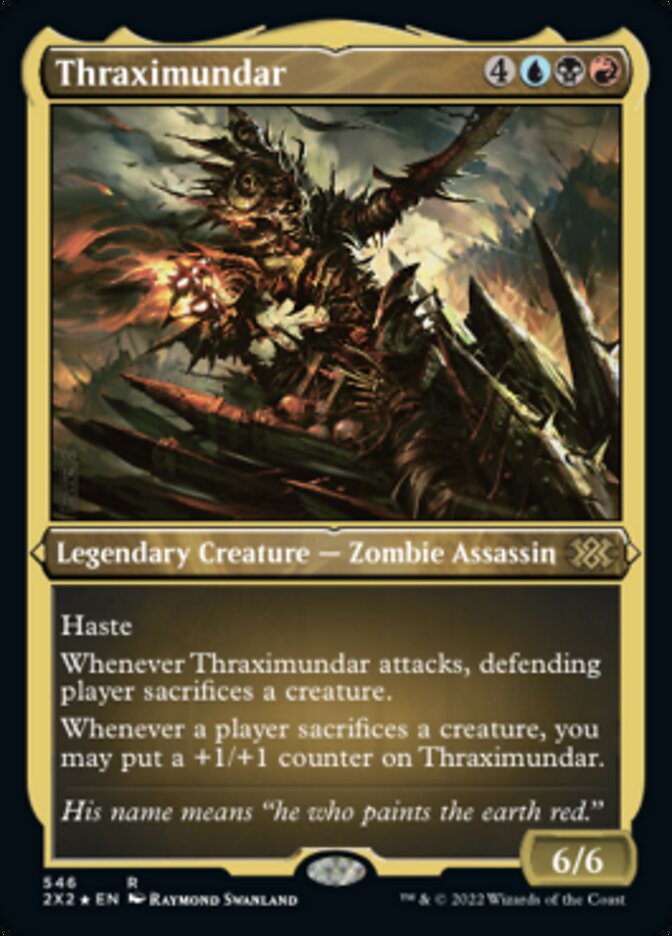 Thraximundar (Foil Etched) [Double Masters 2022] | Webway Games