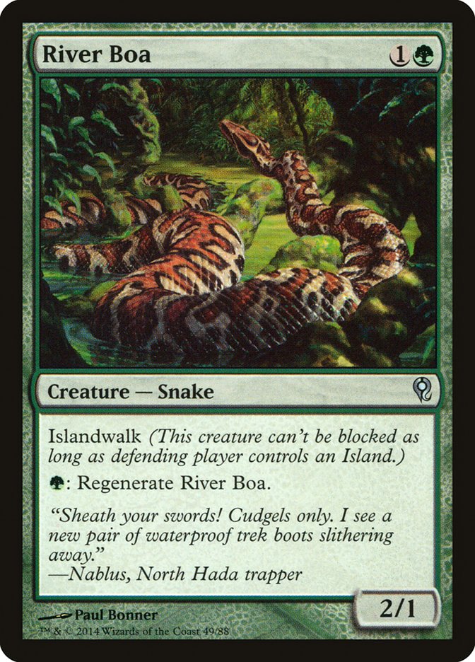 River Boa [Duel Decks: Jace vs. Vraska] | Webway Games