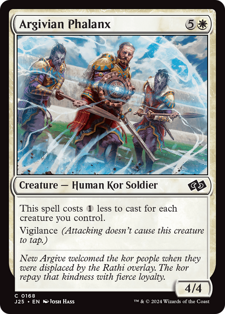 Argivian Phalanx [Foundations Jumpstart] | Webway Games