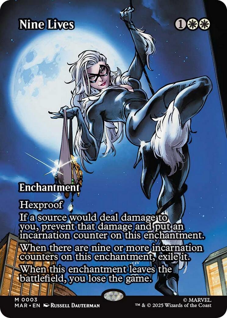 Nine Lives (Borderless) [Marvel Universe: Eternal-Legal] | Webway Games