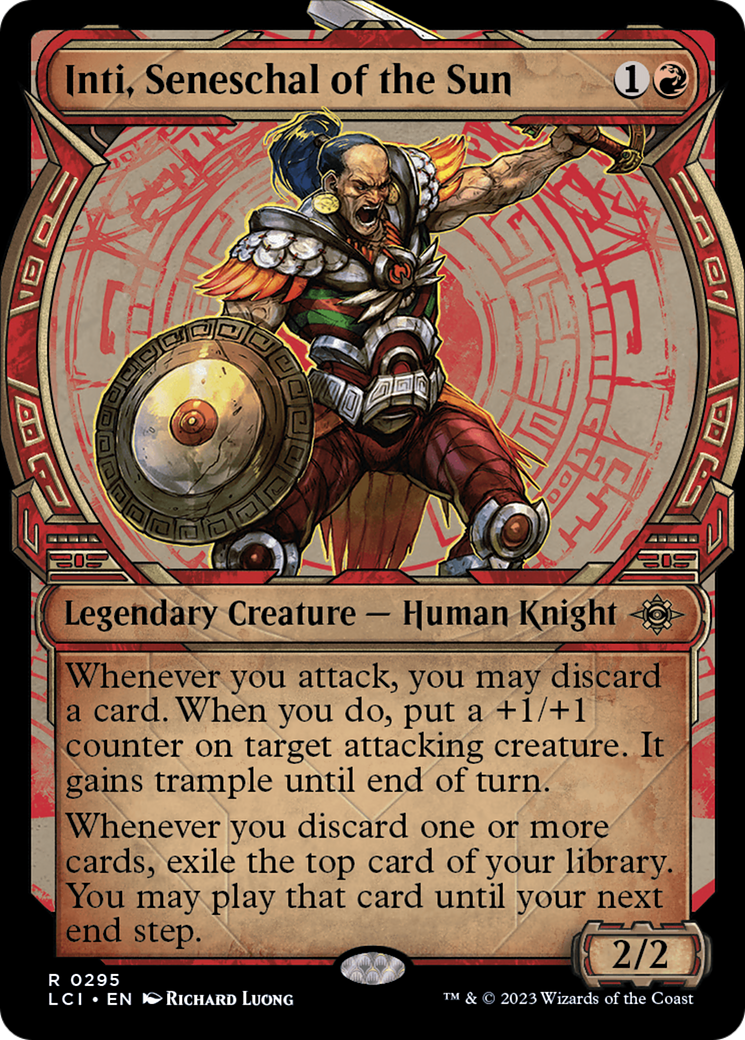 Inti, Seneschal of the Sun (Showcase) [The Lost Caverns of Ixalan] | Webway Games