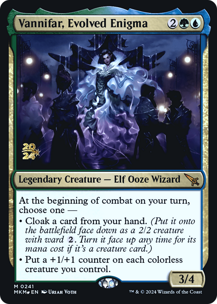 Vannifar, Evolved Enigma [Murders at Karlov Manor Prerelease Promos] | Webway Games