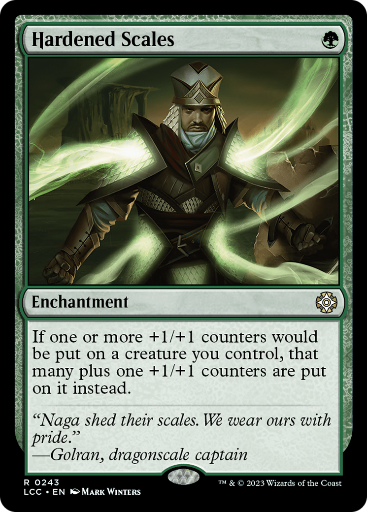 Hardened Scales [The Lost Caverns of Ixalan Commander] | Webway Games