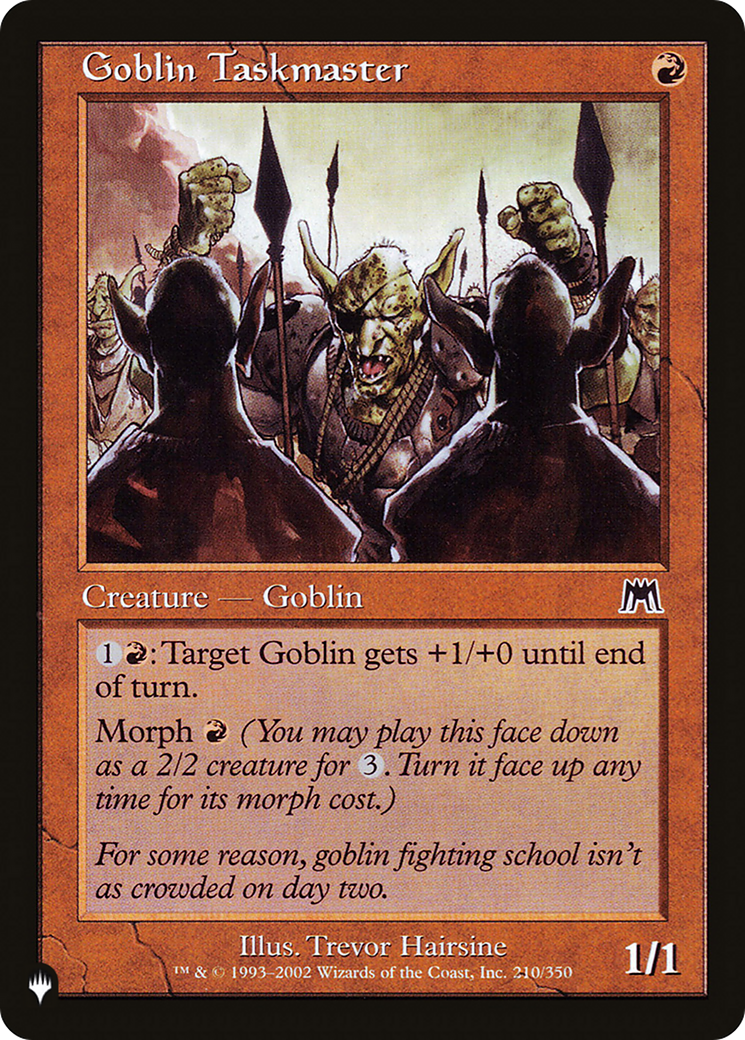 Goblin Taskmaster [The List] | Webway Games