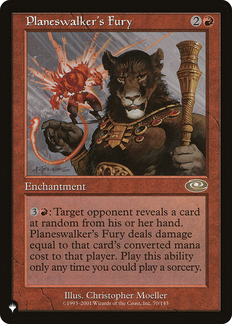 Planeswalker's Fury [The List] | Webway Games
