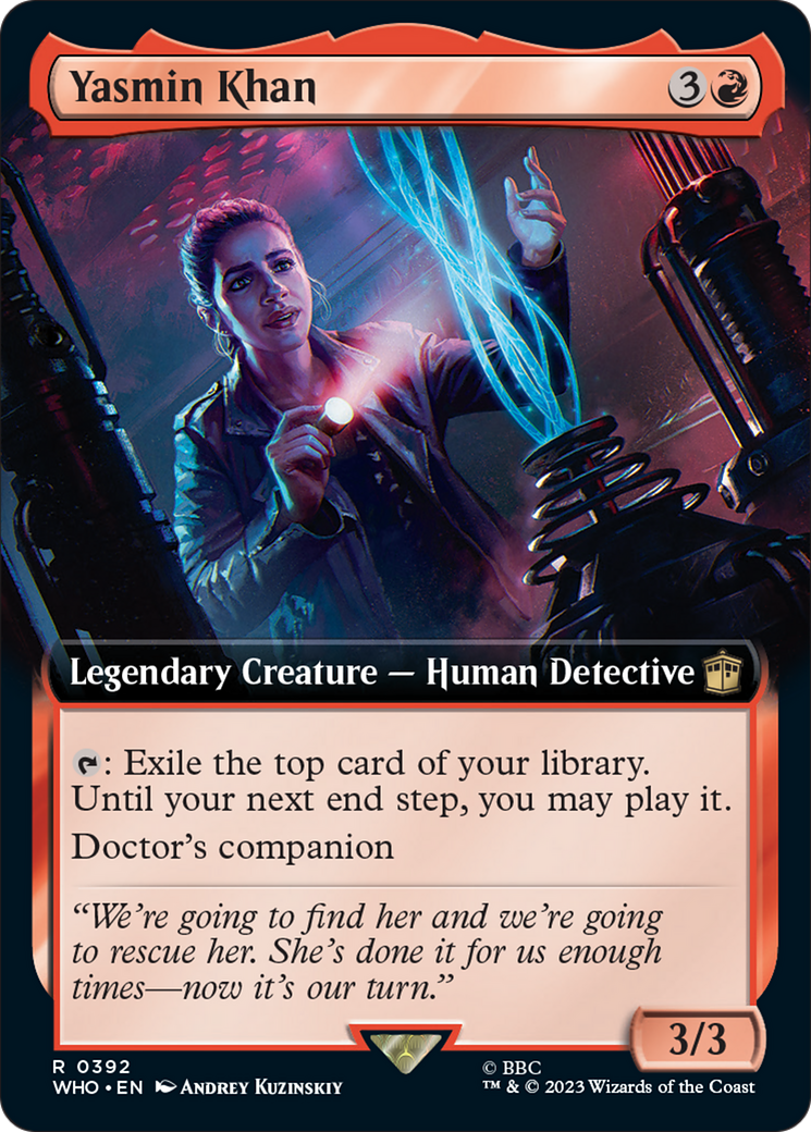 Yasmin Khan (Extended Art) [Doctor Who] | Webway Games