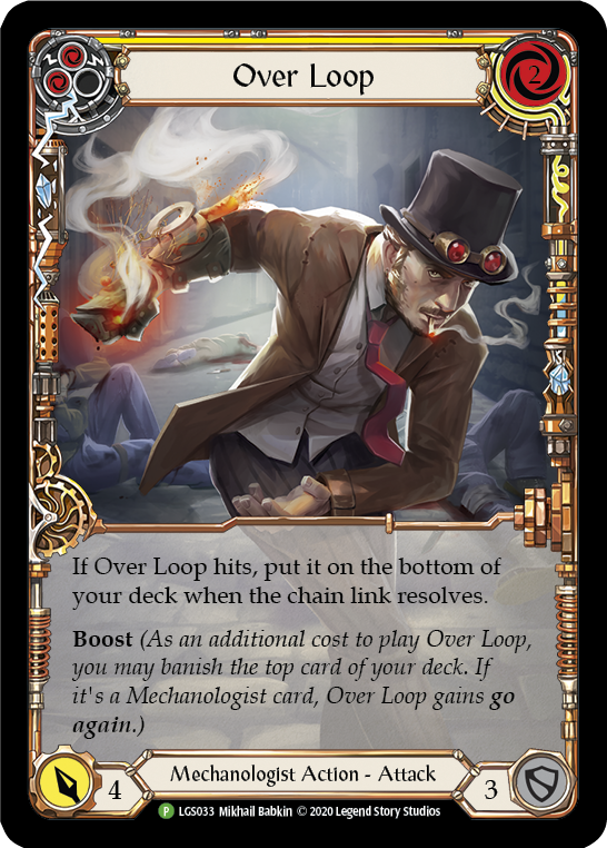 Over Loop (Yellow) [LGS033] (Promo) | Webway Games
