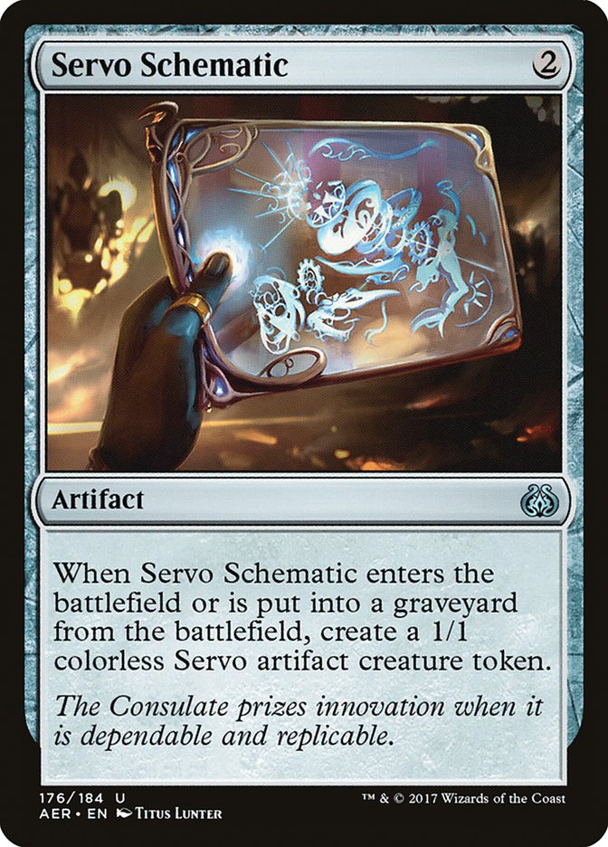 Servo Schematic [Aether Revolt] | Webway Games