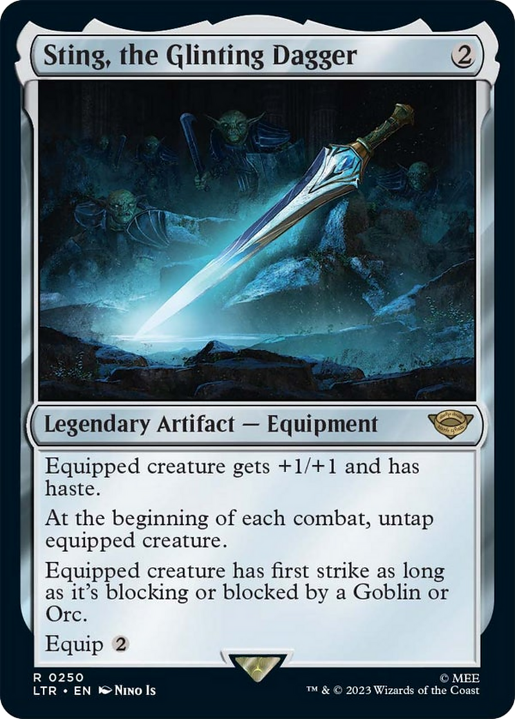 Sting, the Glinting Dagger [The Lord of the Rings: Tales of Middle-Earth] | Webway Games