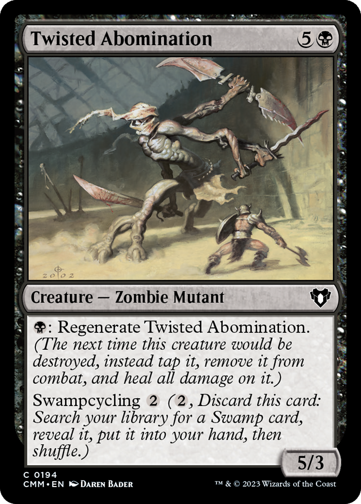 Twisted Abomination [Commander Masters] | Webway Games
