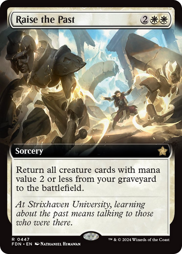 Raise the Past (Extended Art) [Foundations] | Webway Games