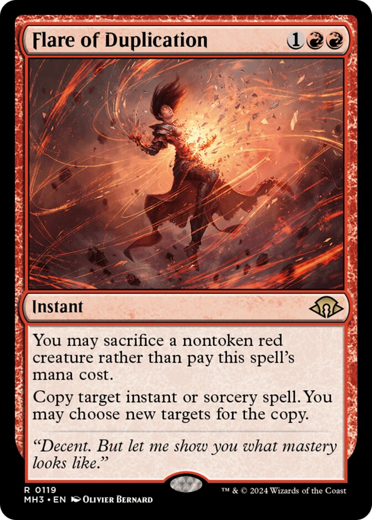 Flare of Duplication [Modern Horizons 3] | Webway Games
