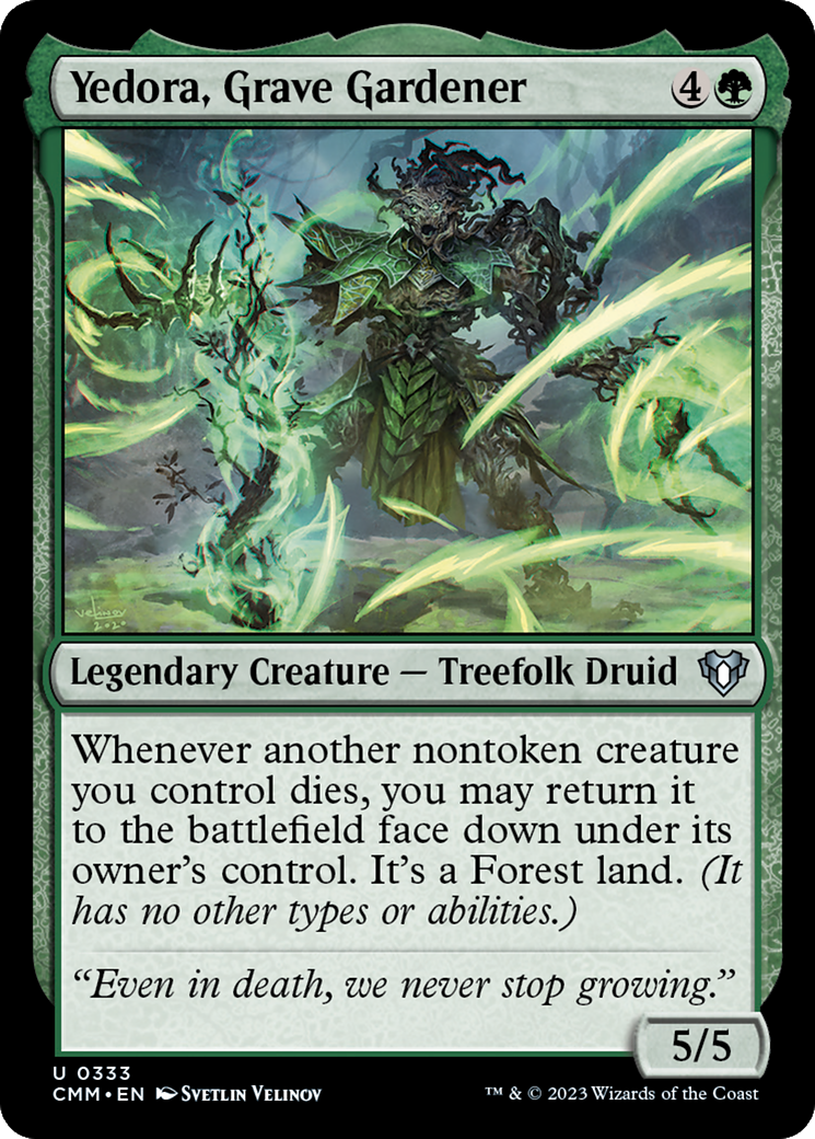 Yedora, Grave Gardener [Commander Masters] | Webway Games