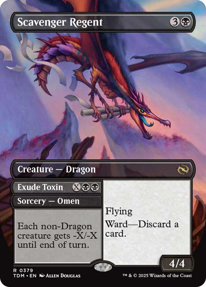 Scavenger Regent (Borderless) [Tarkir: Dragonstorm] | Webway Games