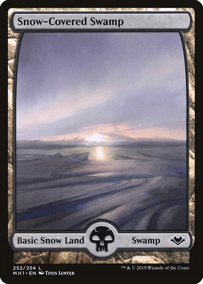 Snow-Covered Swamp [Modern Horizons] | Webway Games