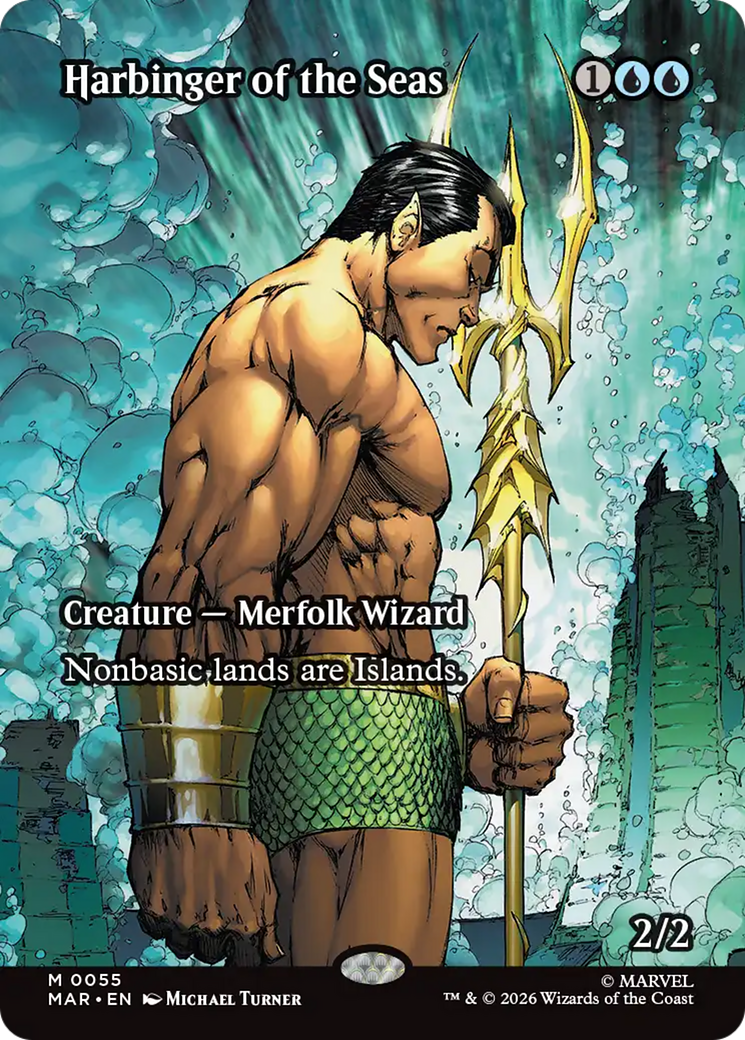 Harbinger of the Seas (Borderless) [Marvel Universe: Eternal-Legal] | Webway Games