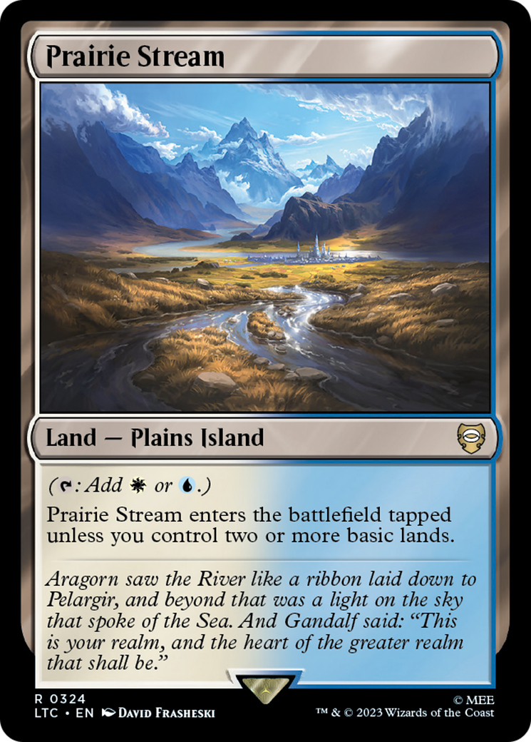 Prairie Stream [The Lord of the Rings: Tales of Middle-Earth Commander] | Webway Games