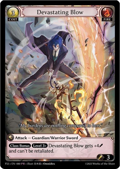 Devastating Blow (080) [Promotional Cards] | Webway Games