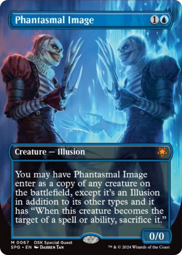 Phantasmal Image (Borderless) [Duskmourn: House of Horror Special Guests] | Webway Games