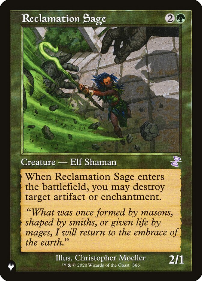 Reclamation Sage [The List] | Webway Games