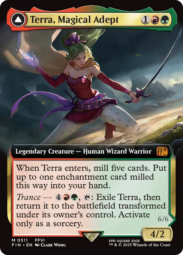 Terra, Magical Adept // Esper Terra (Extended Art) [FINAL FANTASY] | Webway Games
