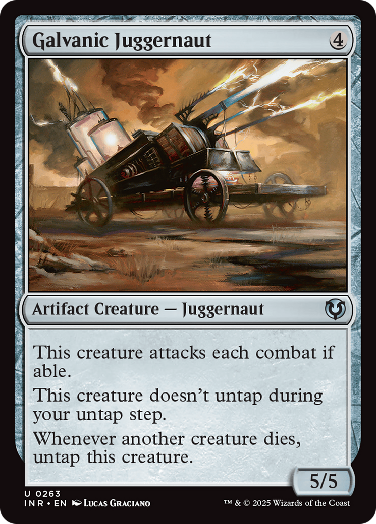Galvanic Juggernaut [Innistrad Remastered] | Webway Games