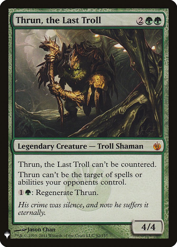 Thrun, the Last Troll [Mystery Booster] | Webway Games