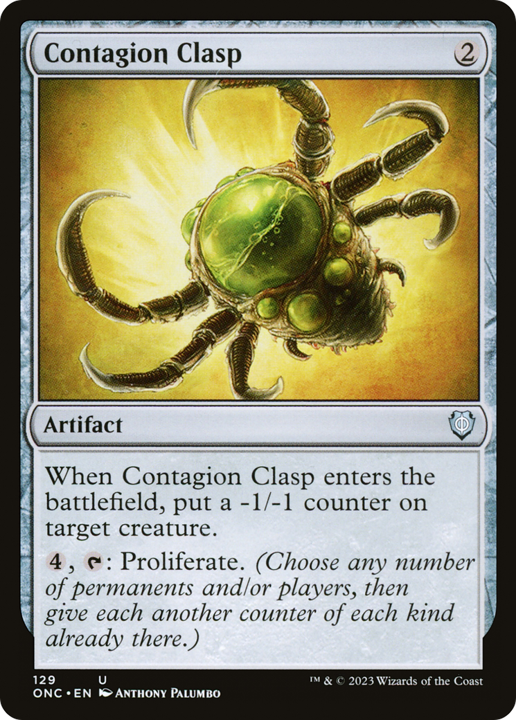 Contagion Clasp [Phyrexia: All Will Be One Commander] | Webway Games