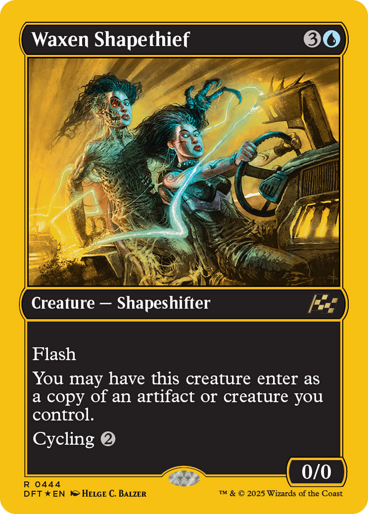 Waxen Shapethief (First-Place Foil) [Aetherdrift] | Webway Games