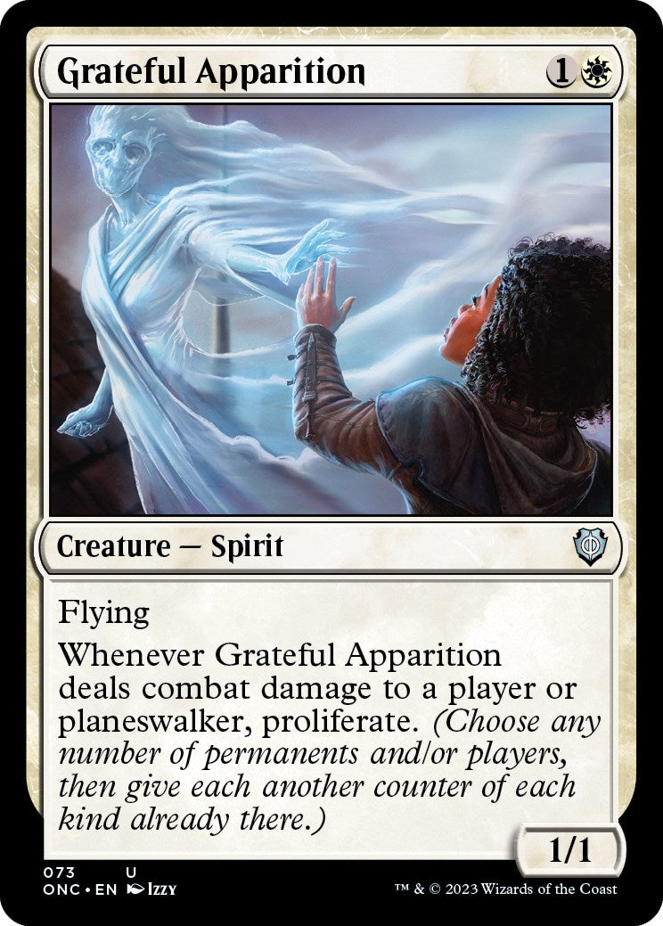 Grateful Apparition [Phyrexia: All Will Be One Commander] | Webway Games